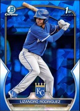 2023 Bowman Sapphire Lizandro Rodriguez BCP-47 1st Chrome