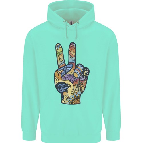Vacation Peace Gesture Holiday Travel Childrens Kids Hoodie - Picture 15 of 35