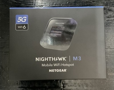 Netgear Nighthawk M3 MH3110 5G Mobiler Router WiFi 6 AX3600 Hotspot 32 Geräte