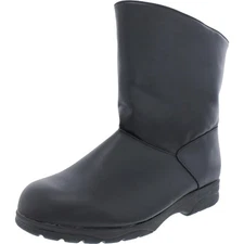 Toe Warmers Womens Summit 2 Black Ankle Boots Shoes 7 Medium (B,M) BHFO 9473