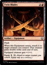 MTG Twin Blades NON FOIL NM U 157 Avatar: The Last Airbender