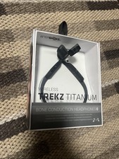 AfterShokz Titanium Bone Conduction Wireless Bluetooth Headphones, Slate Grey