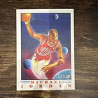 Fleer 1991-92 Michael Jordan #2 Chicago Bulls Basketball NBA Pro Vision Card