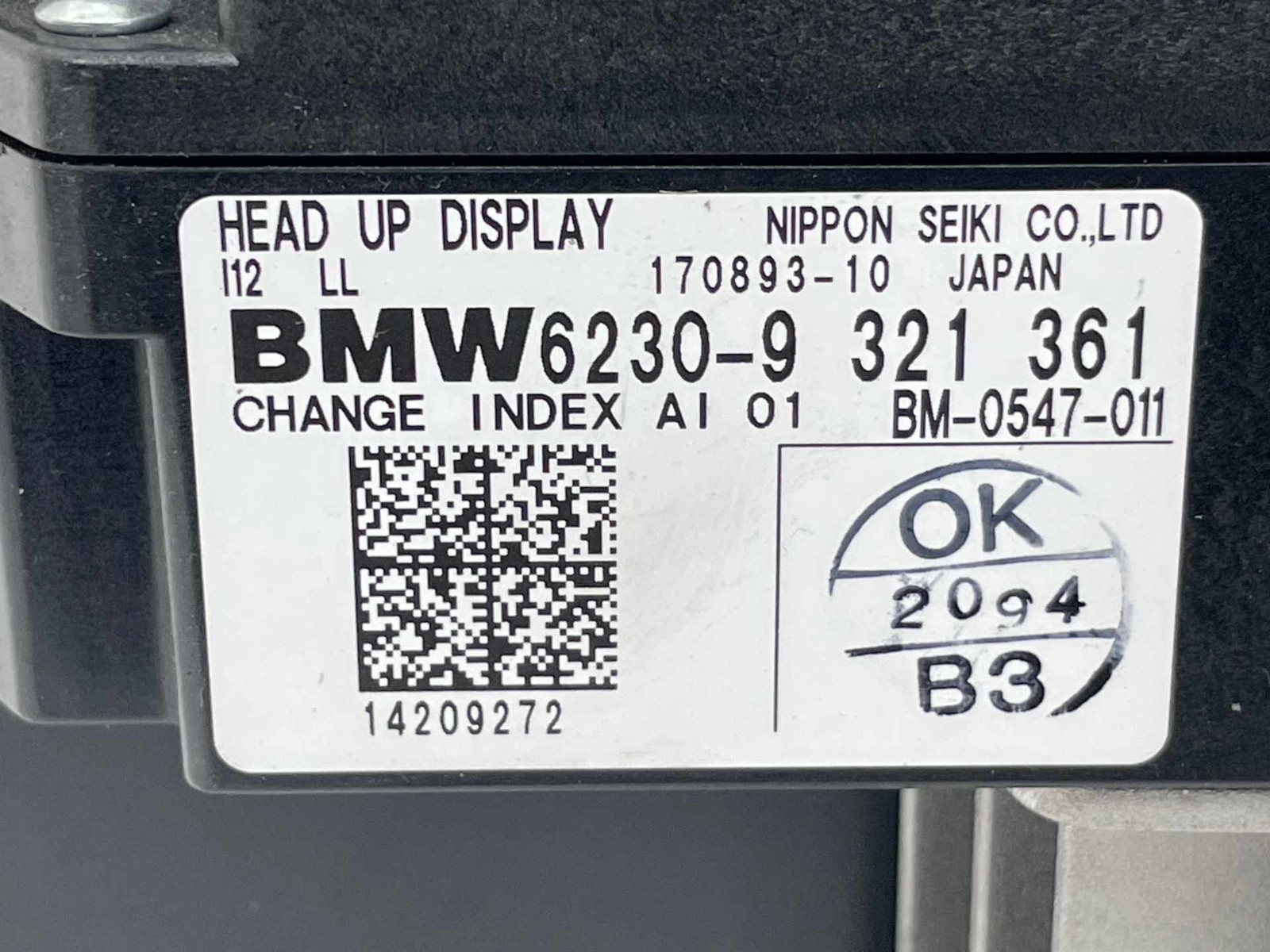 BMW i8 2014-2017 Display