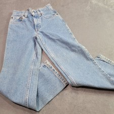 Levis 550 Relaxed Fit Kids Jeans 10 Slim W23 L25 Light Wash Blue 40450-0234 NEW