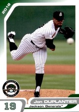 2018 Jackson Generals Grandstand 8 Jon Duplantier Houston Texas TX Baseball Card