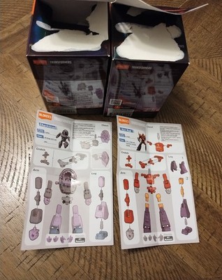 Blokees Transformers Galaxy Version 08 Sharkticon &  Hot Rod Figures New