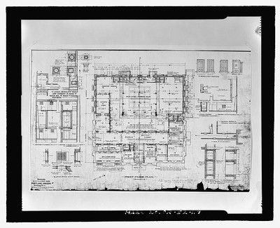 #ad #ad 117. Extension U.S. P.O. amp; Court House Portland Oregon Drawing No. 4 $9.99