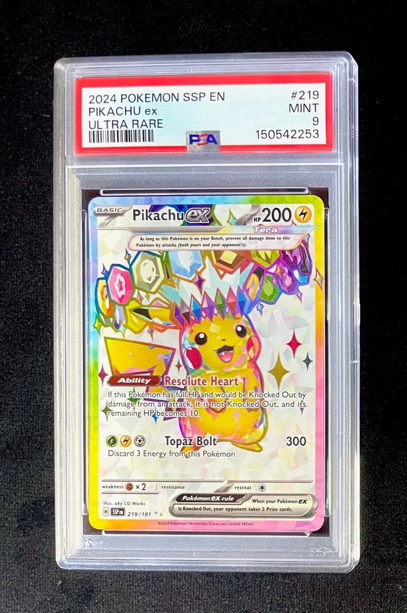 Pikachu Ex Pokémon TCG Cards for sale | eBay