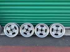 Fiat Original 5.5 x 13" Cromodora Aluminum Wheels Restored Speed-line X1/9 Set