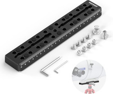 9"/230Mm Rail Bar Vixen Style Dovetail Plate, Metal Mounting Plate Saddle with M