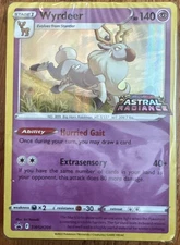 Pokemon - Wyrdeer Stamped Holo - SWSH206 - Black Star Promo - Prerelease Sealed