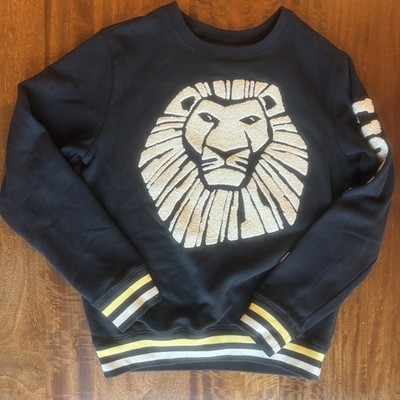 Disney The Lion King Broadway Musical Official Embossed Sweatshirt Women s Small