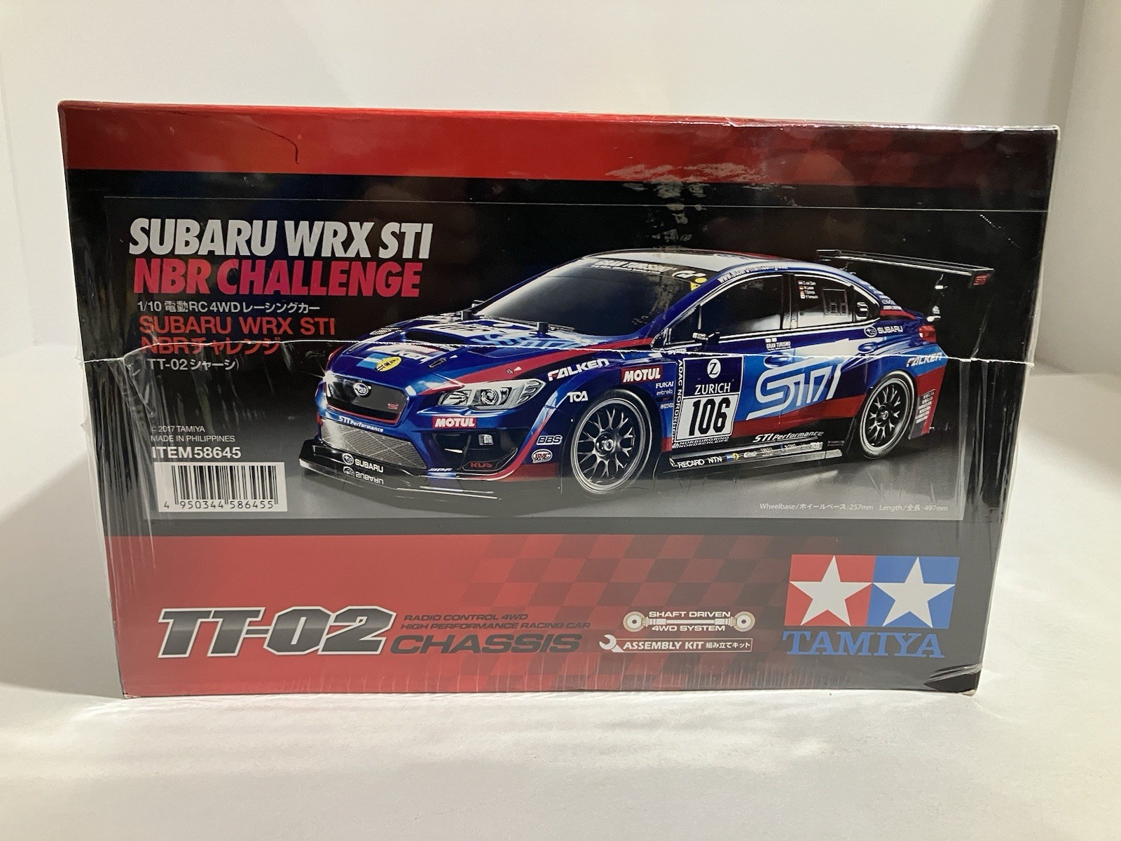 Tamiya RC Subaru WRX STI Touring Car - Blue for sale online | eBay