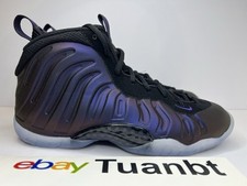 BRAND NEW Nike Little Posite One GS Youth Black/Purple "Eggplant" FJ1258-001