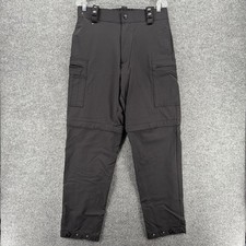 Blauer Pants Mens 36 Black Biker Flexforce Zip Off Cargo Tactical Uniform 8822Z