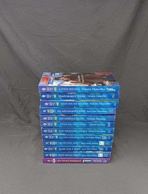Harlequin American Romance Lot 12 Books Mary Anne Wilson Dunaway Chancellor PB