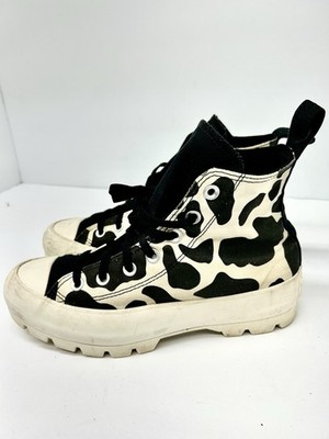 Converse Run Star Hike Shoes Womens 3A Size 8 High Top Camo 572582C Unique