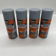 4 Pack Upol Etching Primer Anti-rust Clog Free Gray Up2092
