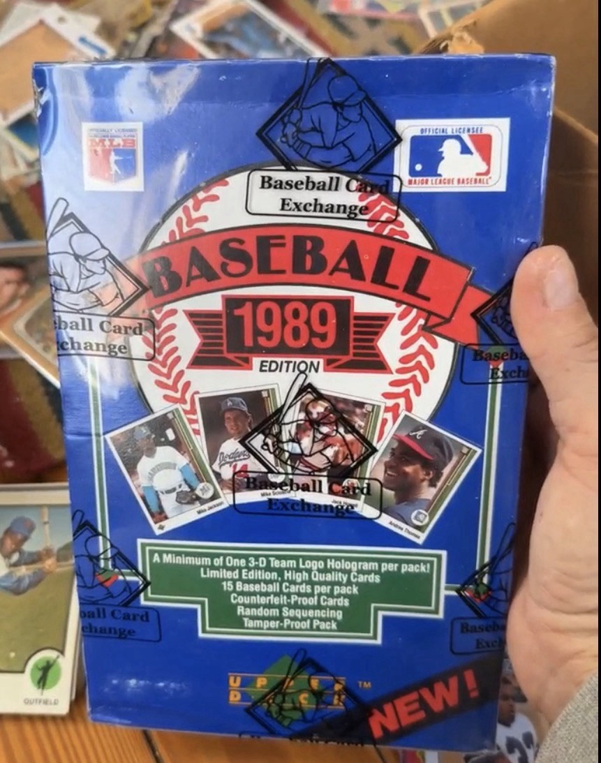 1989 Upper Deck Baseball: Low Series foil pack, fifteen cards