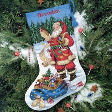 Dimensions Checking His List Stocking Kit