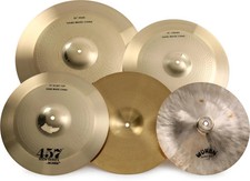 Wuhan 457 Rock - 3-piece Cymbal Pack with Free 12" China