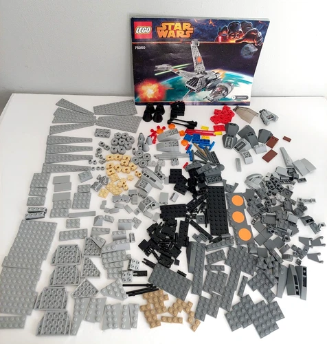 LEGO Star Wars: B-Wing (75050) 2014 NO FIGURES MISSING PARTS NO BOX
