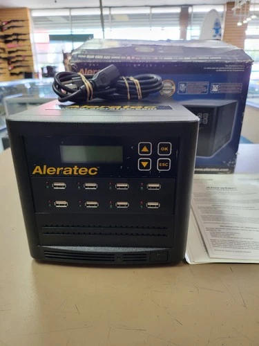 Aleratec Direct V2 1:7 Copy Cruiser SA USB HDD Duplicator, Black 330120