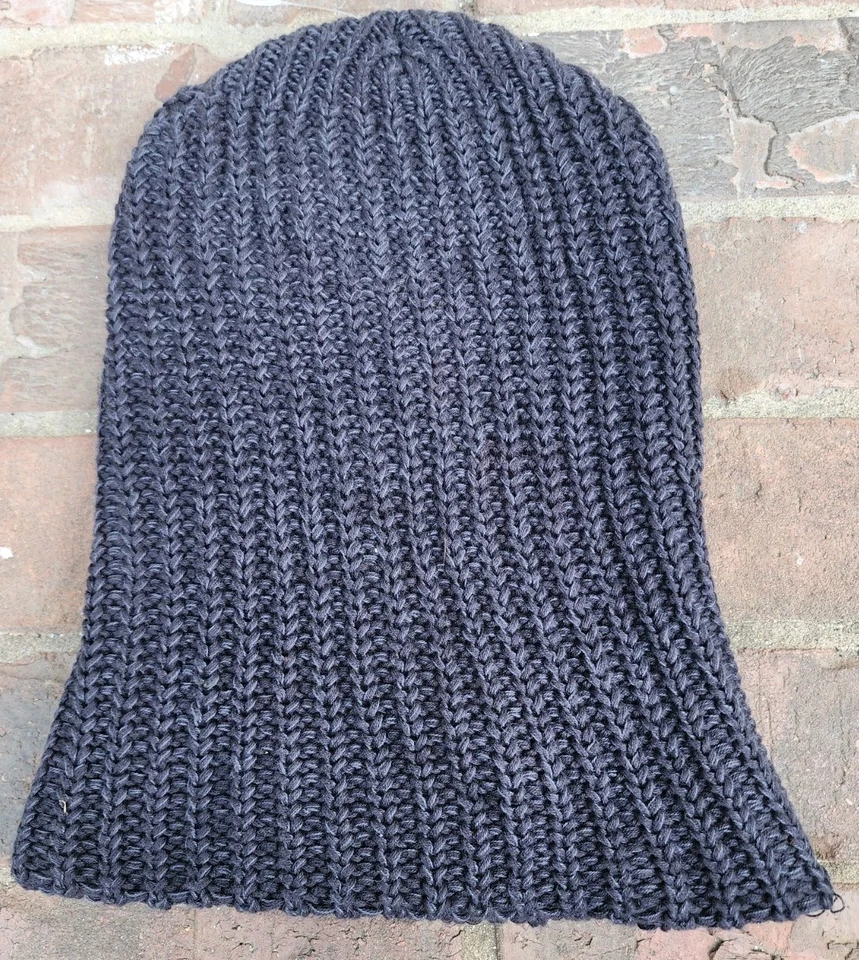 Love Your Melon Smoke Gorro Tejido Sombrero Slouch con Parche Gran Tamaño NUEVO Foto 3 de 4