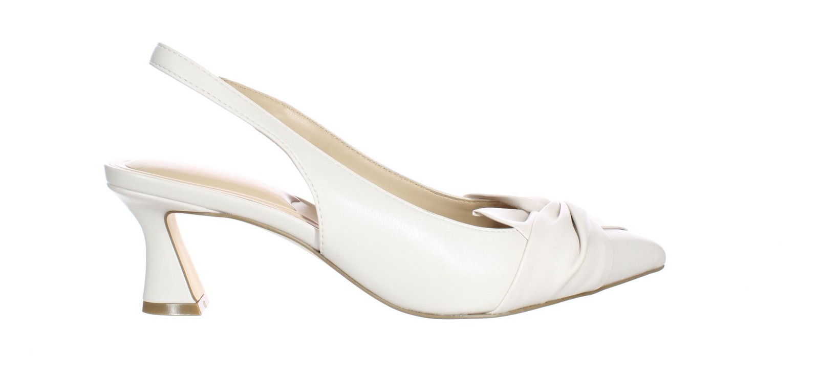 Charles David Womens Avril Beige Slingbacks Size 7.5 (7727884)