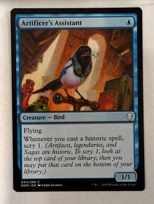 Artificer's Assistant - Dominaria - Magic the Gathering MTG Nice!