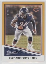 2017 Panini Classics Timeless Tributes Gold 82/99 Leonard Floyd #77 9l4