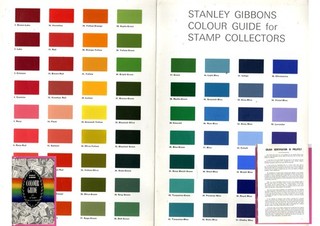 Stanley Gibbons color Guide (1548