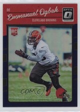2016 Donruss Optic Rookies Purple Emmanuel Ogbah #115 0nr3