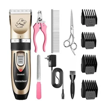 Sminiker Professional Rechargeable Cordless Dogs Cats Horse Groomin... Fast Ship