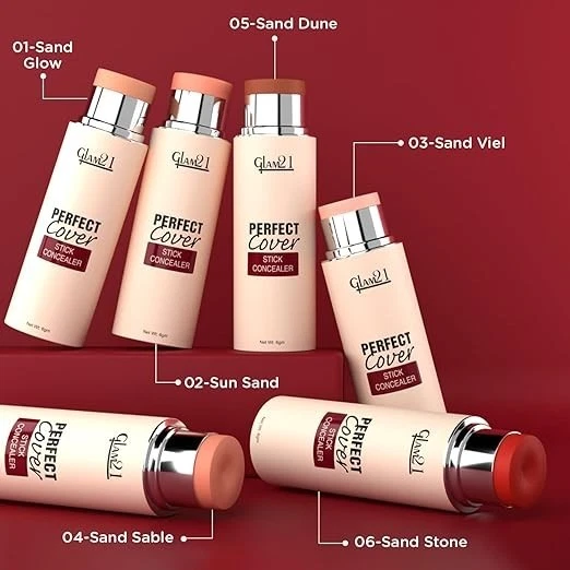 Glam21 Perfect cover stick concealer| Waterproof Concealer With Full Coverage |E - Image 2 of 4