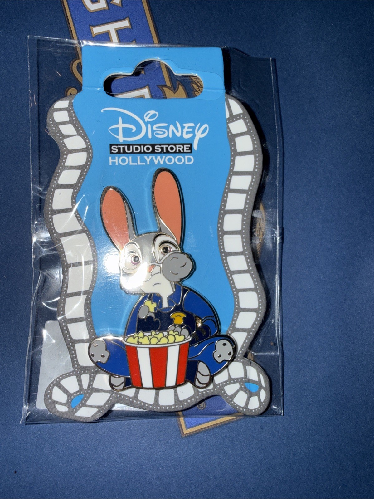 Disney Studio Store Hollywood DSSH Zootopia Judy Hopps With Popcorn OE Pin