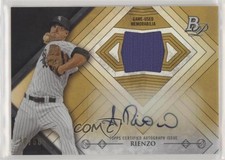 2014 Bowman Platinum Relics Gold Refractor 30/50 Andre Rienzo #AR-ARI Auto 0v0