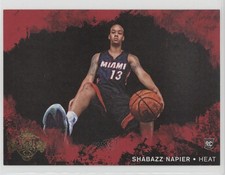 2014-15 Panini Court Kings 5x7 Box Topper Rookies Shabazz Napier #20 02ce