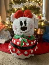 Disney Christmas Porch Greeter Holiday Sherpa Snowman 23 In