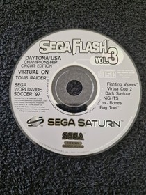 Rare Sega Saturn Demo Discs Bundle MINT PAL Sega Flash 3 & Bootleg Sampler CD