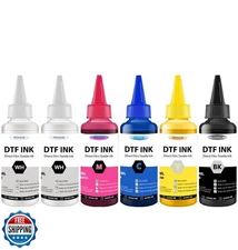 Kminoteh DTF Ink 600ML DTF Transfer Ink for PET Film, Premium Pigment Ink Ref