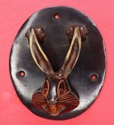 Rabbit Shape Antique Style Handcrafted Brass Wall Decor Figurine Sculpture