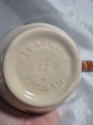 Vintage Franciscan Earthenware Apple Creamer USA 3" Tall - Picture 9 of 13