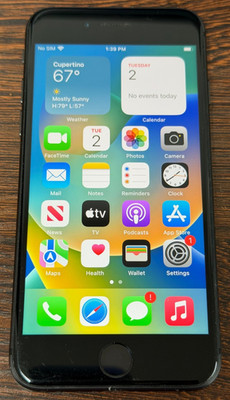 Unlocked Apple iPhone 8 - 256GB Space Gray - Good Used Cond - 80% Batt - Read