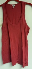 BRAND NEW SPLENDID TANK TOP SIZE M RED COMFY NEVER WORN SLEEVELESS