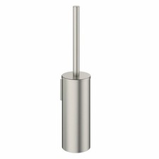 Crosswater MPRO Nickel Toilet Brush Holder wall mounted