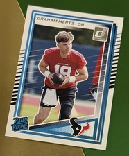2025 Donruss Football Graham Mertz Houston Texans Rated Rookie RC #347