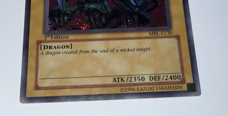 Yugioh Serpent Night Dragon MRL - E130 1st Edition Secret Rare (NM+)  - Image 3 of 4
