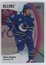 2023-24 Upper Deck Allure Pink Lemonade Quinn Hughes #34 2fn